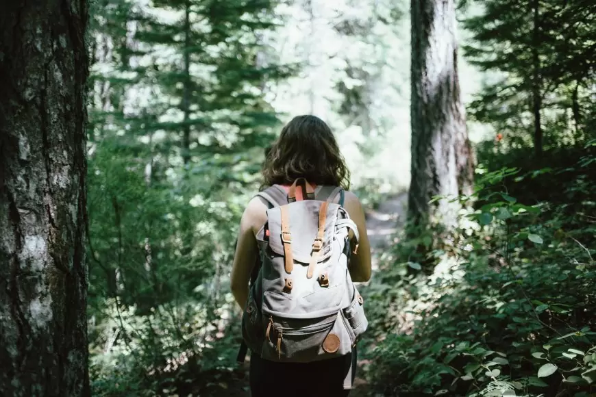 The air carries the invigorating scent of moss